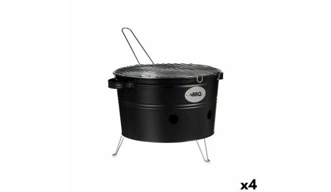 Kaasaskantav Barbeque-grill Raud Tsink 35 x 21 x 42 cm (4 Ühikut)