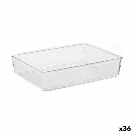 Mitmeotstarbeline Organiseerija CH99113-1 Läbipaistev Plastmass 24 x 5,5 x 15,8 cm Mitmeotstarbelise