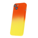 Fusion Neogradient 1 case silikoonist ümbris Apple iPhone 13 oranžinė - geltona