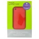 4World kaitseümbris 05414 Leather iPhone 3G, punane