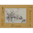 Drawing and sketching paper SMLT A3, 160 g/m2, 20 sheets, glued