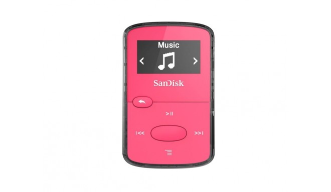 SanDisk mp3-mängija Clip Jam 8GB, roosa
