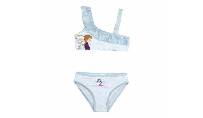 Bikini Bottoms For Girls Frozen Blue Light Blue - 5 Years