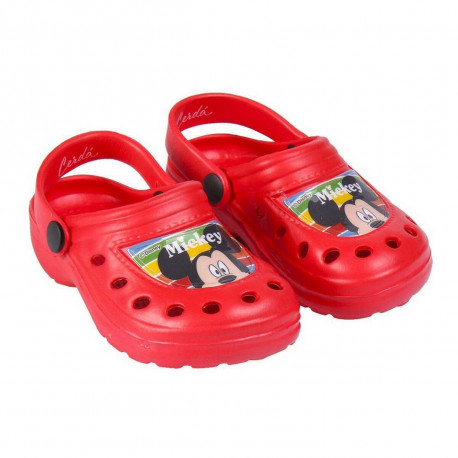 Beach Sandals Mickey Mouse Red - 29