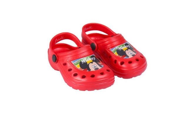 Beach Sandals Mickey Mouse Red - 29