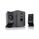 LOGIC Speakers LS-21 black [ 2.1 stereo ]