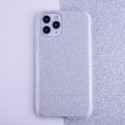 TelForceOne kaitseümbris Glitter 3in1 iPhone XR, hõbedane