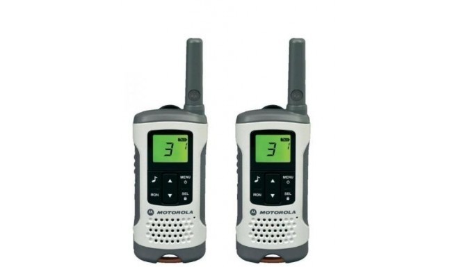 Motorola radio transmitter T50, white/grey