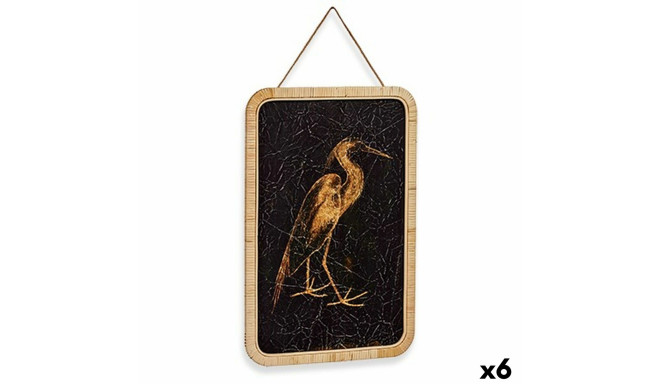 Canvas Heron 2 x 60 x 40 cm (6 Units)