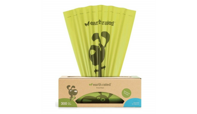 Pet Bag Dispenser Earth Rated UNSCENTBIO300 Paper Plastic (300 uds)