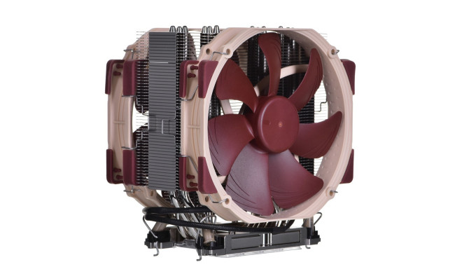 Noctua NH-U14S DX-4677 protsessori õhkjahuti 14 cm pruun, helepruun, hõbedane