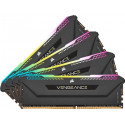 Corsair DDR4 -128 GB -3200 - CL - 16 - Quad-Kit, RAM (black, CMH128GX4M4E3200C16, Vengeance RGB PRO 