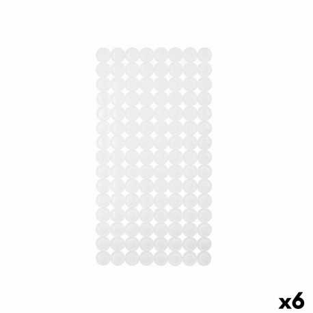 Non-slip Shower Mat Berilo BM630 - 302 BM630 - 302 White PVC 6 x 38 x 6 cm 68 x 36 x 1 cm 68 x 1 x 3