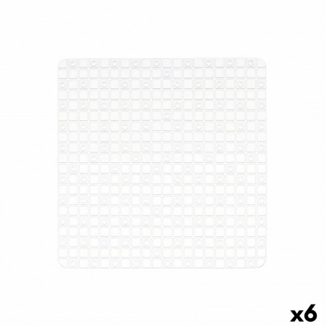 Non-slip Shower Mat Berilo BM509S - 313 BM509S - 313 Transparent PVC 6 x 50 x 6 cm 50,3 x 50,3 x 0,7