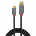 USB A - USB C Kaabel LINDY 36911 Must Antratsiithall