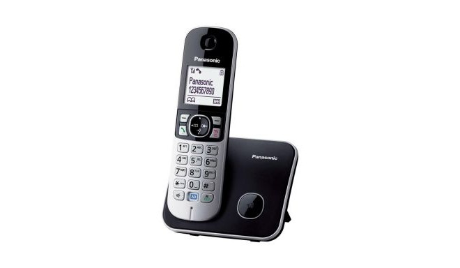 Panasonic Cordless phone KX-TG6811FXM Metallic Grey, Caller ID, 1.8 inch LCD; 120 Channels; One Touc