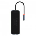 Baseus AcmeJoy 6-Port HUB Docking Station (USB-C to USB-C PD & Data | 2xUSB3.0 | USB2.0 | HDMI | RJ4