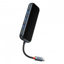 Baseus AcmeJoy 6-Port HUB Docking Station (USB-C to USB-C PD & Data | 2xUSB3.0 | USB2.0 | HDMI | RJ4
