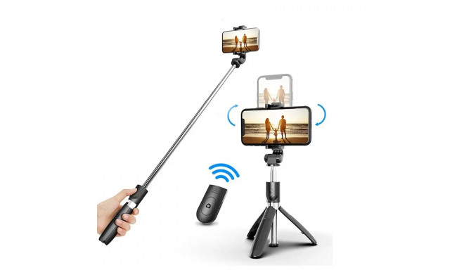 Fusion universaalne statiiv | selfie stick | hoidik GOPRO-le | telefonile | fotokaamerale 76 cm + ka