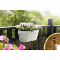 Hanging Planter Elho White Plastic Rectangular Modern 24 x 46 x 26,5 cm