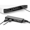 EDNET Hub 4-port USB 2.0 HighSpeed, Power Supply, black