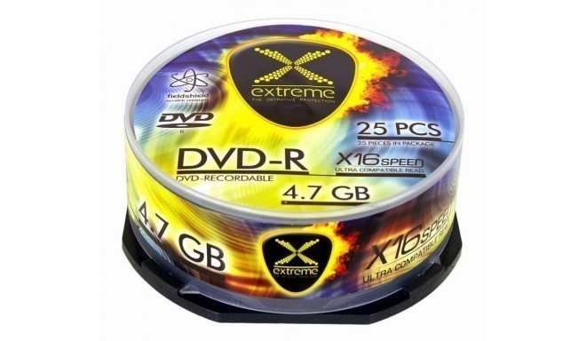 EXTREME 1165 - DVD-R [ cake box 25 | 4.7GB | 16x ]