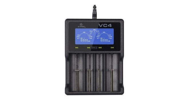 XTAR VC4SL battery charger to Li-ion / Ni-MH / Ni-CD 18650