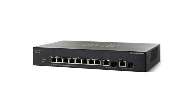 Cisco SRW208G-K9 SF302-08 8-port 10/100 Managed Switch, zam: SF352-08-K9-EU