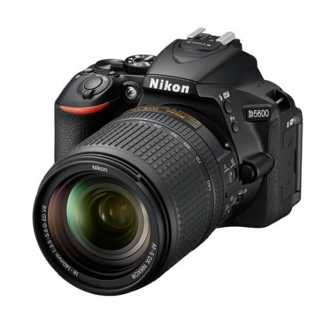 Nikon D5600 + AF-S DX 18-140mm G ED VR SLR Camera Kit 24.2 MP CMOS 6000 x 4000 pixels Black