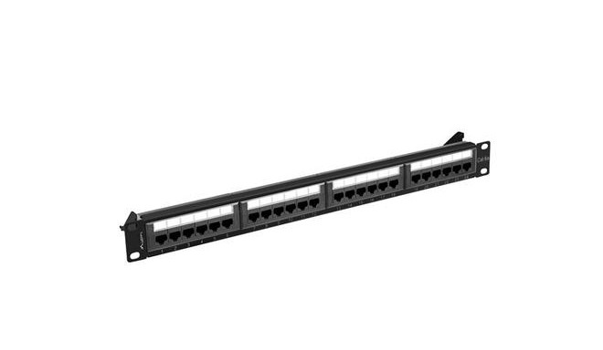 Lanberg PPUA-1024-B patch panel 1U