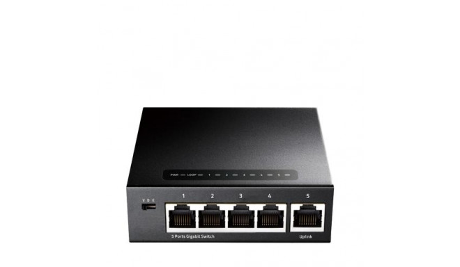 Cudy GS105 network switch Gigabit Ethernet (10/100/1000) Black