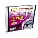 Esperanza DVD+R 4.7GB 16x Printable 200tk karbis