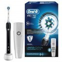 Toothbrush Oral-B Braun D16.513.UX (PRO 750) CrossAction black + futeral