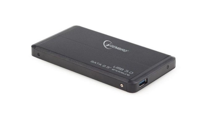 Gembird HDD/SSD housing 2.5'' SATA - USB 3.0, black