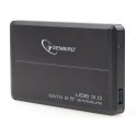 Gembird HDD/SSD housing 2.5'' SATA - USB 3.0, black