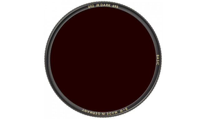 B+W фильтр Infrared Dark Red 695 Basic 62 мм
