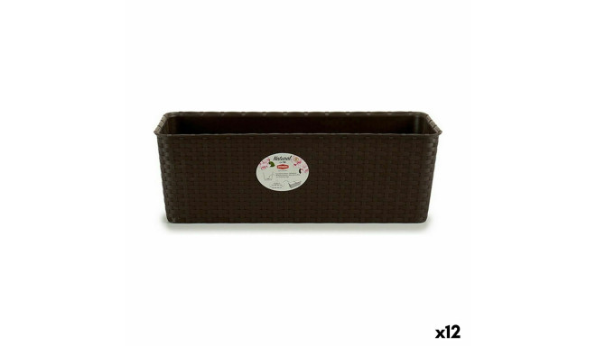 Planter Stefanplast Plastic 18 x 16 x 48,5 cm (12 Units)