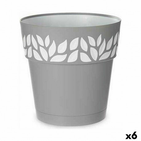 Isekastuv lillepott Stefanplast 94124 Cloe Hall Plastmass 25 x 25 x 25 cm (6 Ühikut)