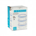 Kahekordne reguleerimissüsteem Hermeetiline Sinine Läbipaistev Plastmass 800 ml 15,5 x 7,5 x 15,5 cm
