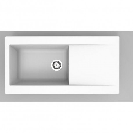 Ühe kausi ja äravooluga valamu Stradour