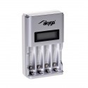 Akyga Battery charger AK-BC-01 4 x AA/AAA LCD