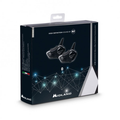 Midland BTR1 Advanced Intercom - Twin