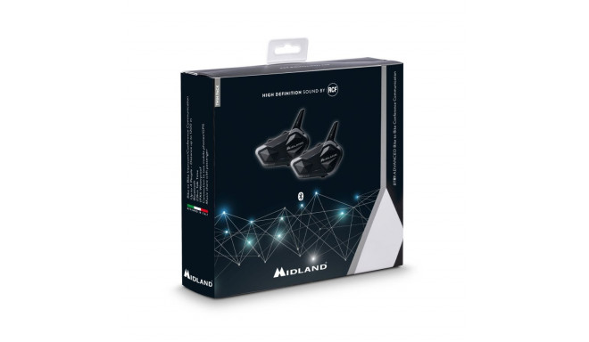 Midland BTR1 Advanced Intercom - Twin