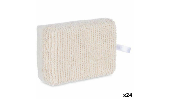 Käsn kehale Berilo B7081-7 Valge Beež 14 x 5 x 9 cm (24 Ühikut)