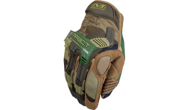 Gloves Mechanix M-Pact® Woodland Camo, size L