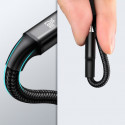 Baseus Rapid 3in1 USB Typ C - USB Typ C / Lightning / micro USB cable 20 W 1,5 m green (CAMLT-SC06)