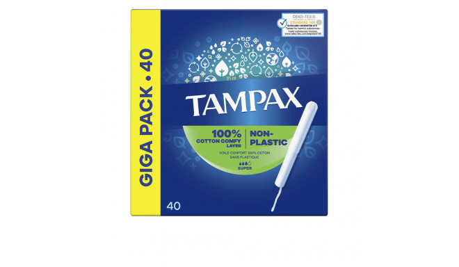 TAMPAX SUPER tampón 40 uds