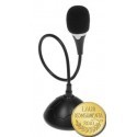 MICCO - High quality mini desk microphone with ON/OFF button