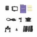 2.0'' Waterproof Sports Camera Full HD QOLTEC for helmet/bike | Wi-Fi | silver