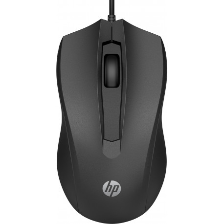 Myszka HP 100 przewodowa czarna